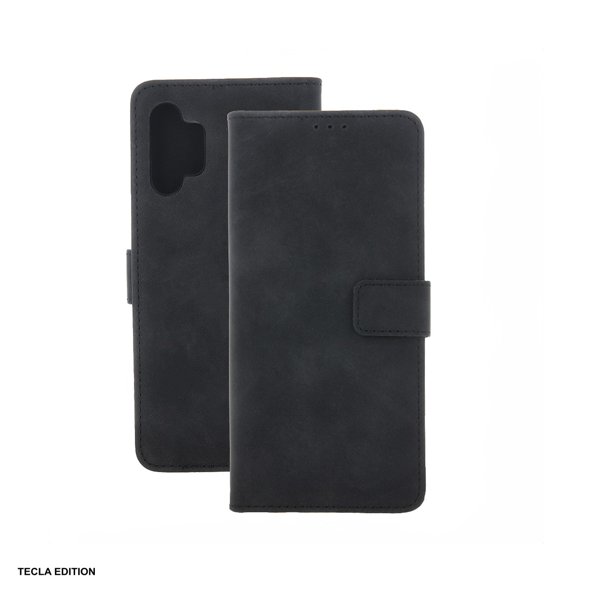 Huse si protectii pentru Samsung Galaxy A56 5G - Husa Smart Velvet pentru Samsung Galaxy A56 5G, tip carte, Negru