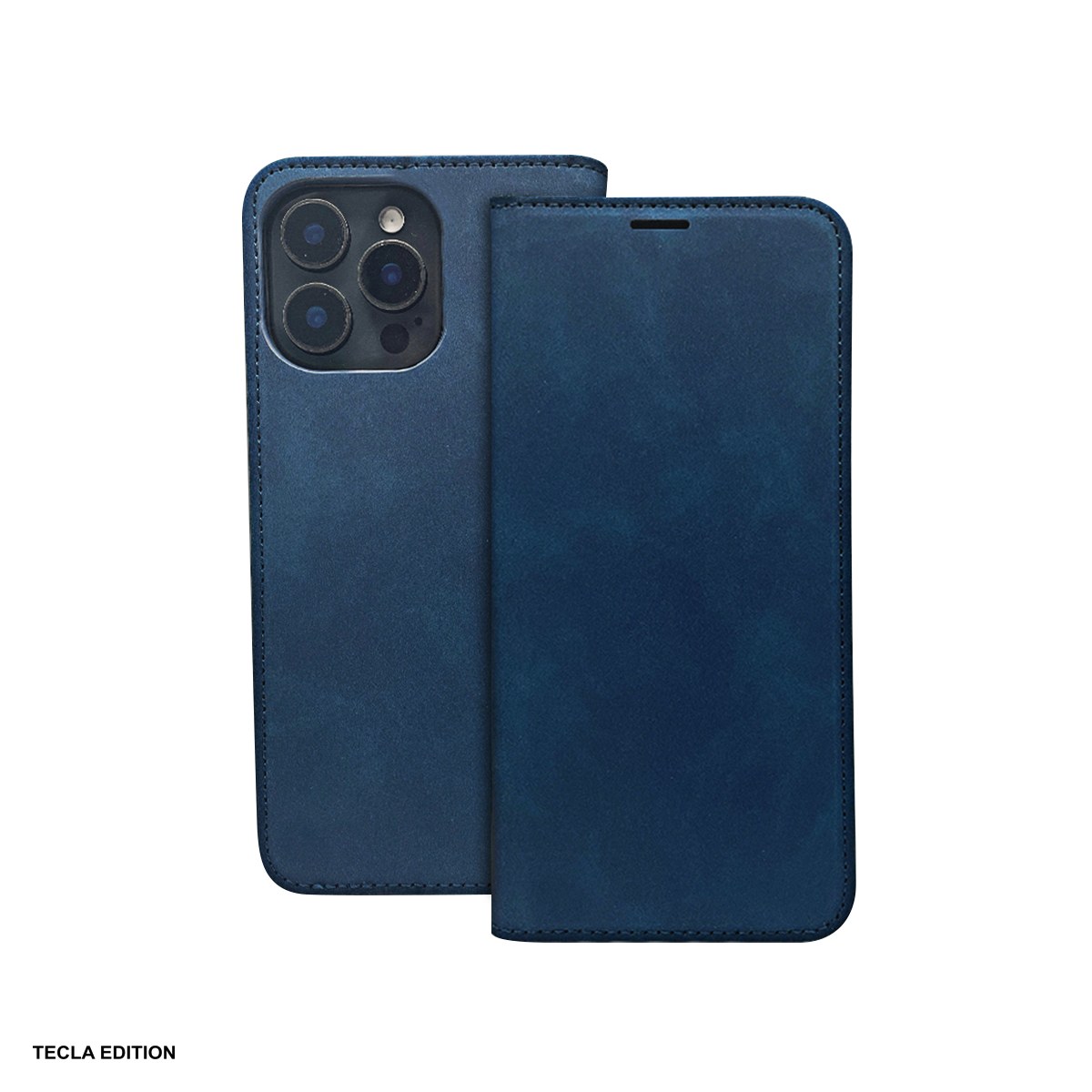 Huse si protectii pentru Samsung Galaxy A56 5G - Husa Smart Suede pentru Samsung Galaxy A56 5G, tip carte cu inchidere magnetica, Albastru