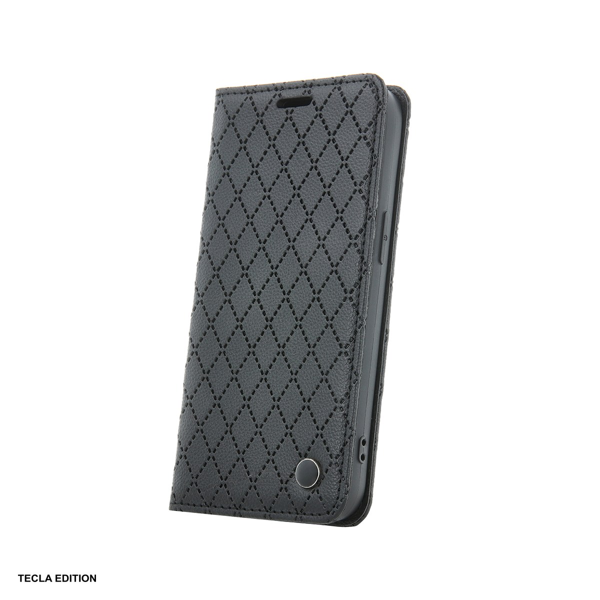 Huse si protectii pentru Samsung Galaxy A26 5G - Husa Smart Caro pentru Samsung Galaxy A26 5G, tip carte cu inchidere magnetica, Negru