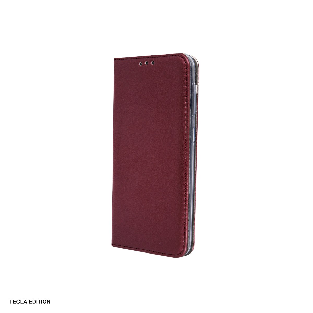 Huse si protectii pentru Motorola Moto G56 - Husa Smart Magnetic pentru Motorola Moto G56, tip carte cu inchidere magnetica, Visiniu