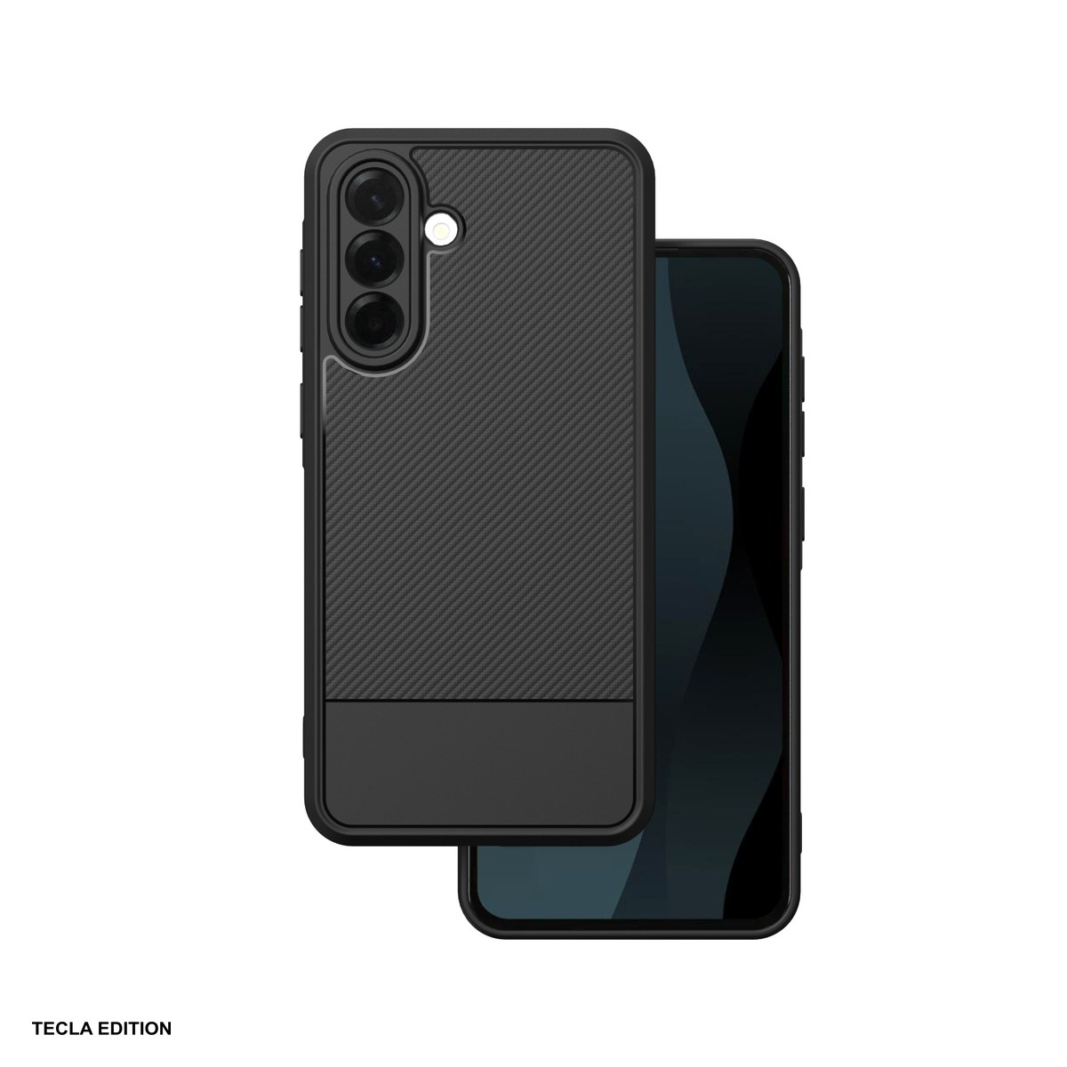 Huse si protectii pentru Samsung Galaxy A36 5G - Husa Simple Carbon pentru Samsung Galaxy A36 5G, Carcasa, Negru