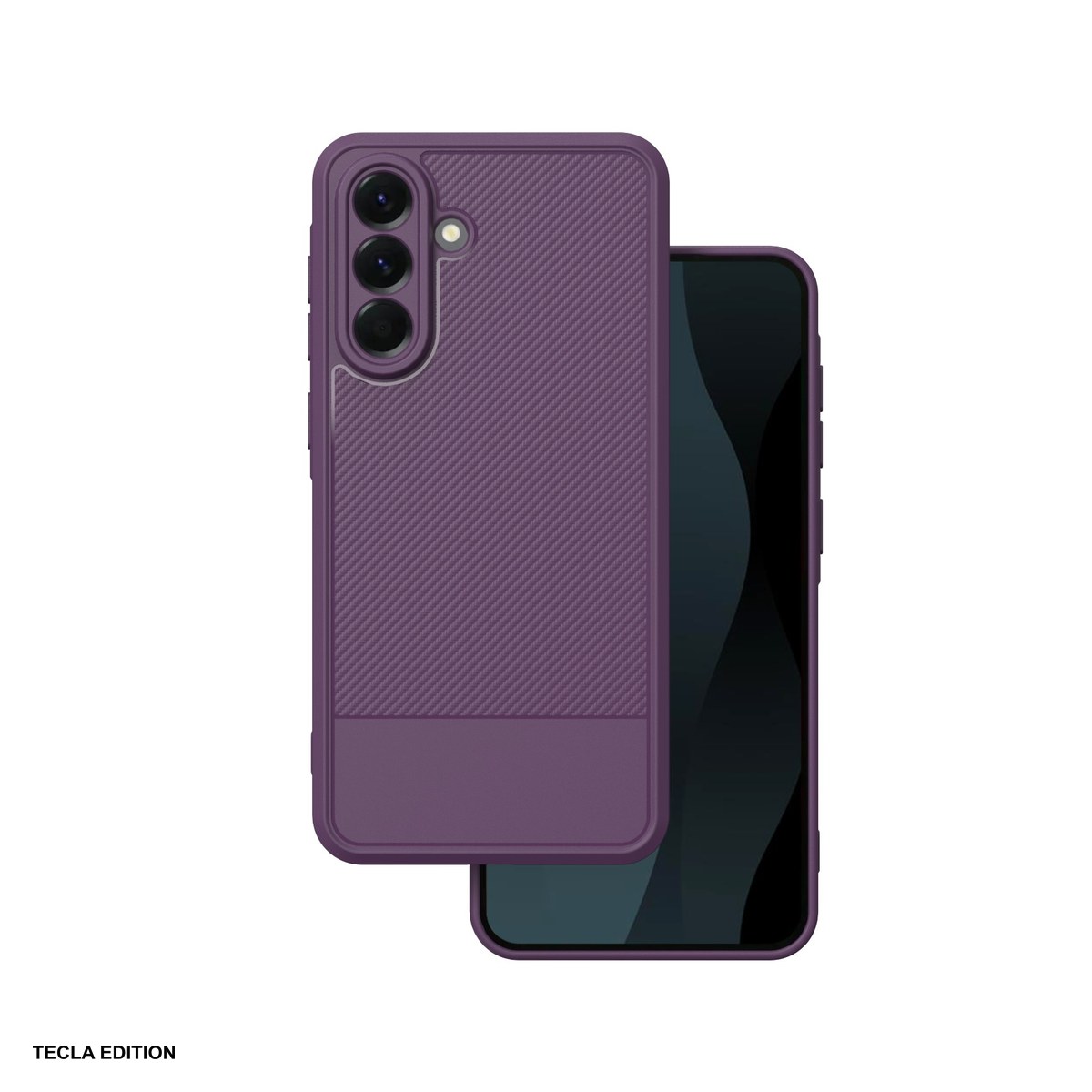 Huse si protectii pentru Samsung Galaxy A56 5G - Husa Simple Carbon pentru Samsung Galaxy A56 5G, Carcasa, Mov