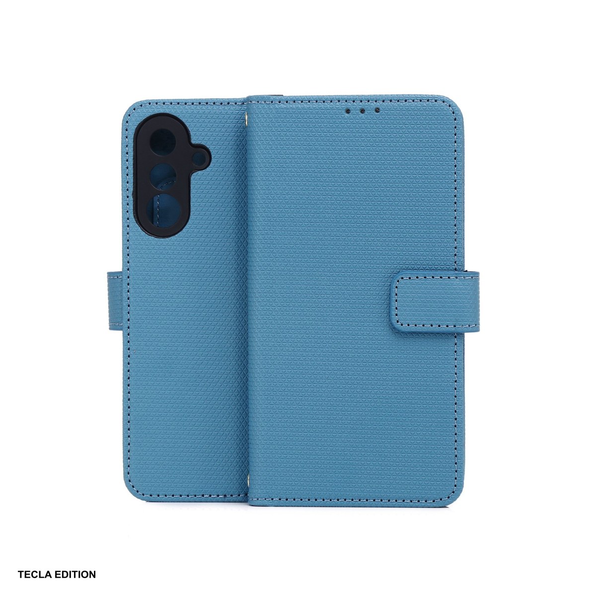 Huse si protectii pentru Samsung Galaxy A56 5G - Husa Smart Triangle pentru Samsung Galaxy A36 5G, Galaxy A56 5G, tip carte, Albastru