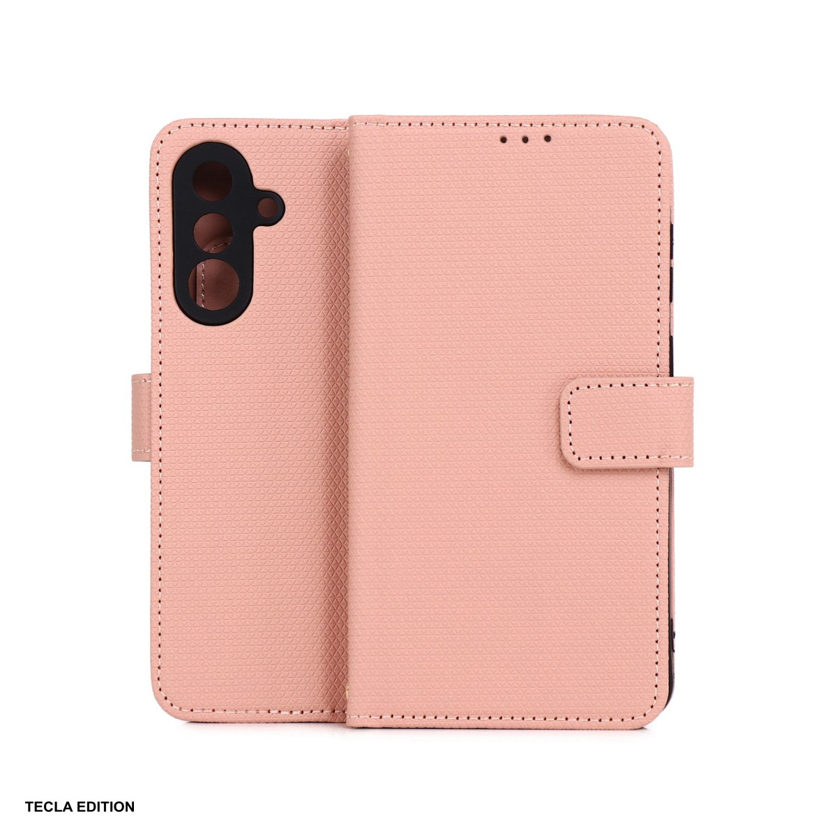 Huse si protectii pentru Samsung Galaxy A56 5G - Husa Smart Triangle pentru Samsung Galaxy A36 5G, Galaxy A56 5G, tip carte, Roz