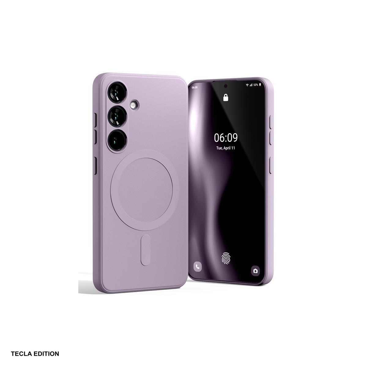 Huse si protectii pentru Samsung Galaxy S26 Plus - Husa Mercury Semi-Silicon + Lilac pentru Samsung Galaxy S26 Plus, Carcasa magnetica, Mov
