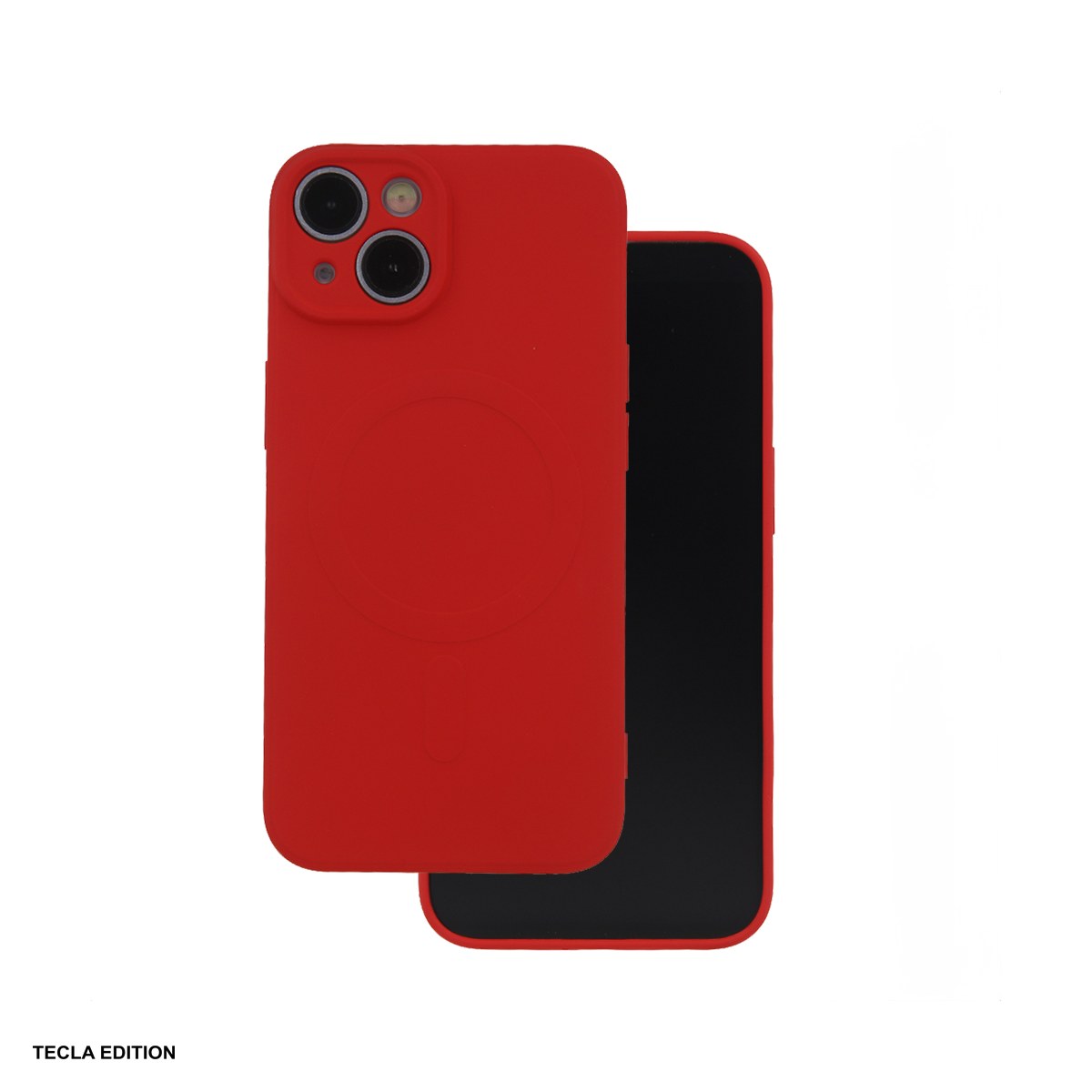 Huse si protectii pentru Samsung Galaxy A57 5G - Husa Simple Color Mag pentru Samsung Galaxy A57 5G, Carcasa magnetica, Rosu