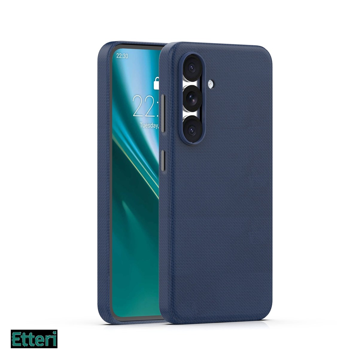 Huse si protectii pentru Samsung Galaxy S25 - Husa Etteri Elegant Mag pentru Samsung Galaxy S25, Carcasa magnetica, Albastru
