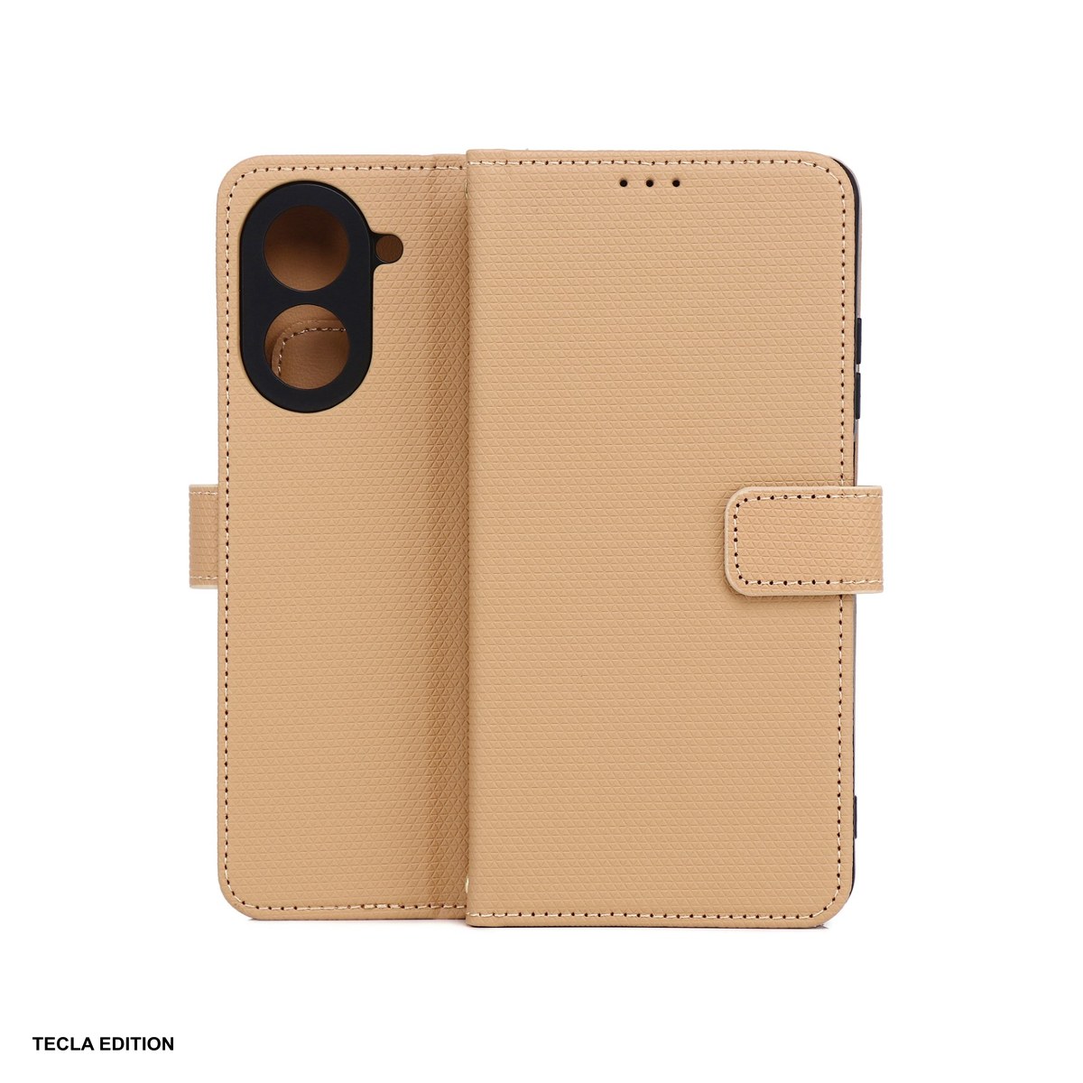 Huse si protectii pentru Samsung Galaxy A57 5G - Husa Smart Triangle pentru Samsung Galaxy A57 5G, tip carte, Maro