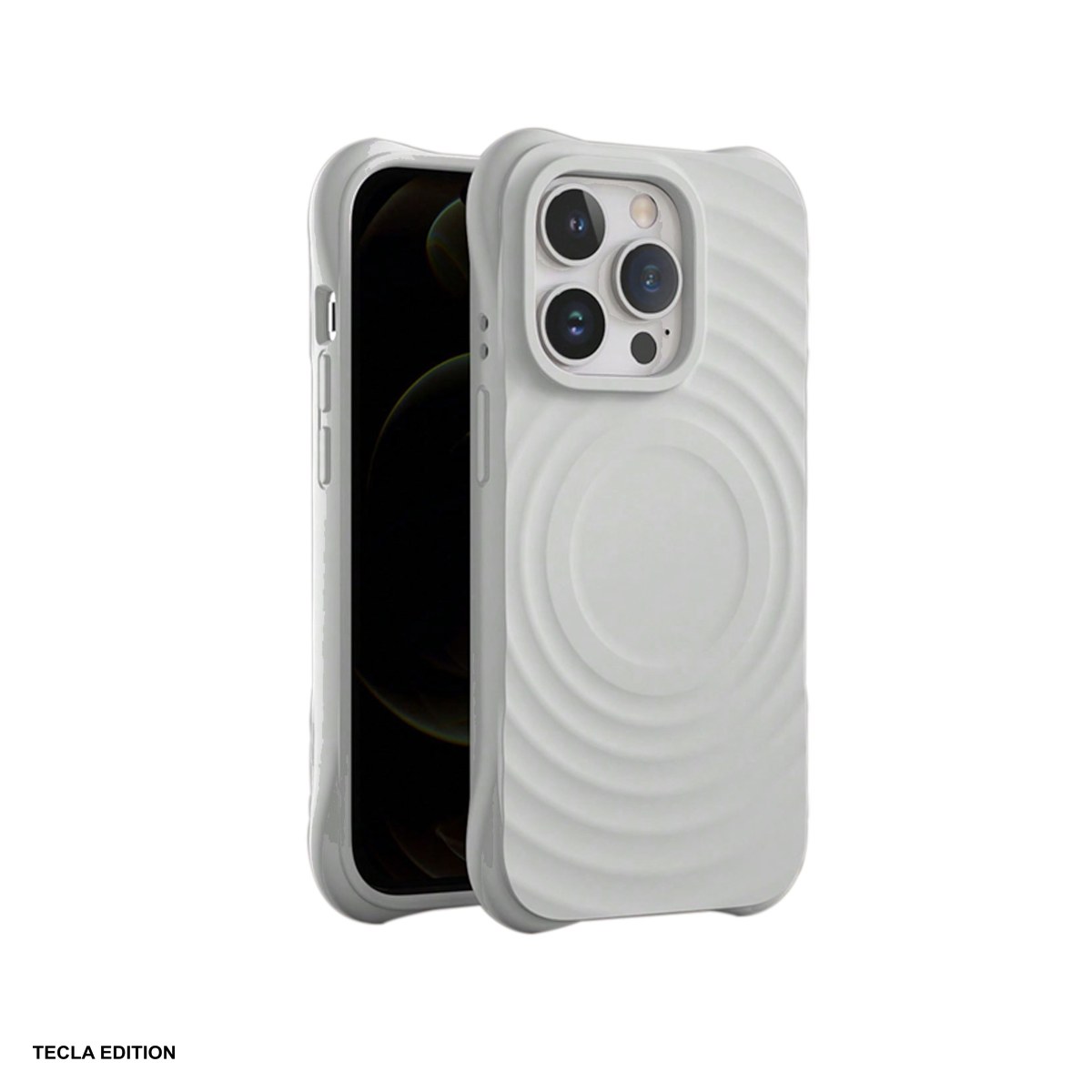 Huse si protectii smartphone - Husa Circle Mag pentru Apple iPhone 12 Pro, iPhone 12, Carcasa magnetica, Gri